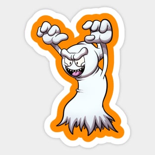 Ghost Scaring You Sticker